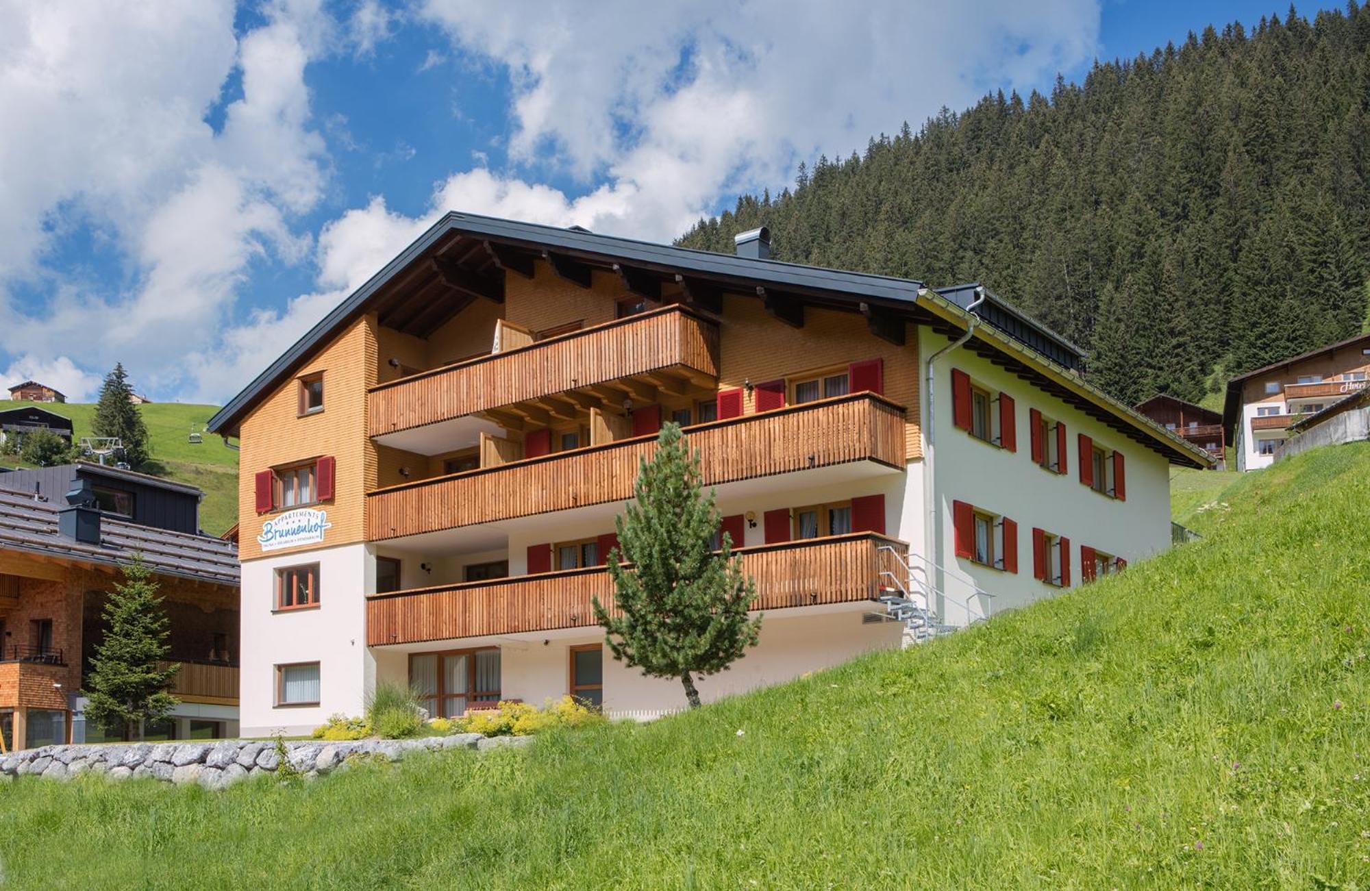 Aparthotel Brunnenhof Damuels Exteriör bild